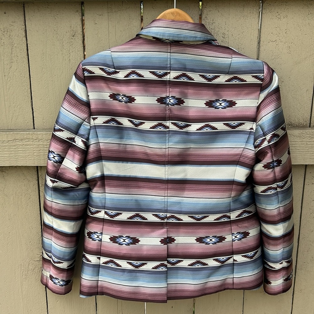 Ariat Multicolor Patterned Blazer - Picture 9 of 10
